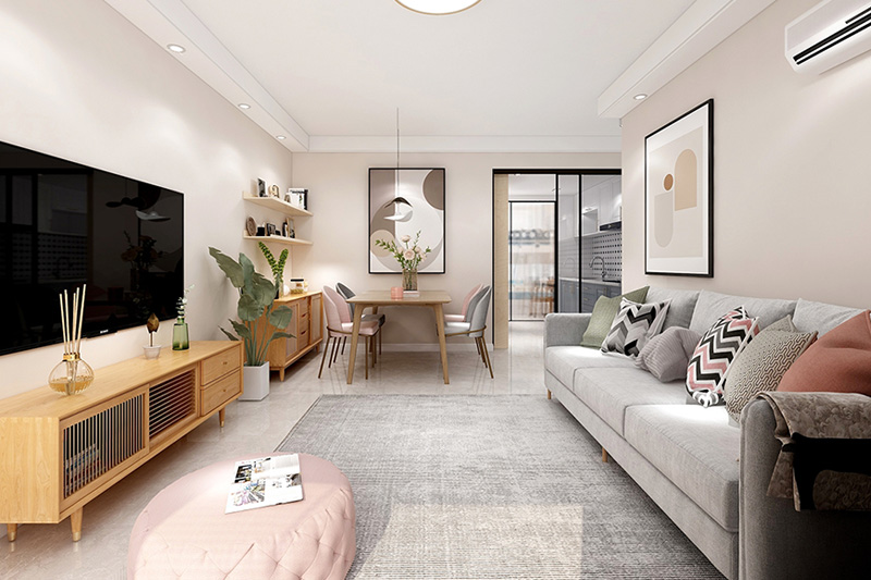 78㎡現(xiàn)代風(fēng)格兩房改三房裝修設(shè)計